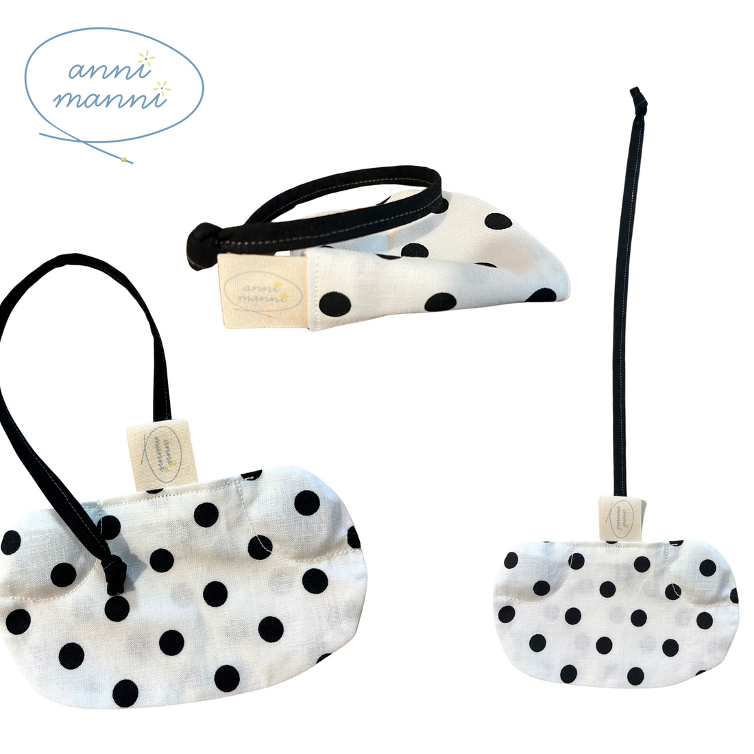 anni manni "World of Contrasts" - calming ribbon made of 100% cotton