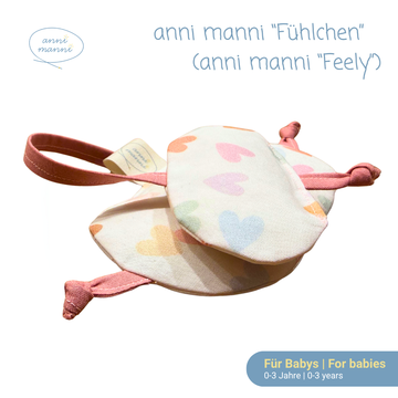 anni manni "Feely" - baby calming ribbon made of 100% cotton
