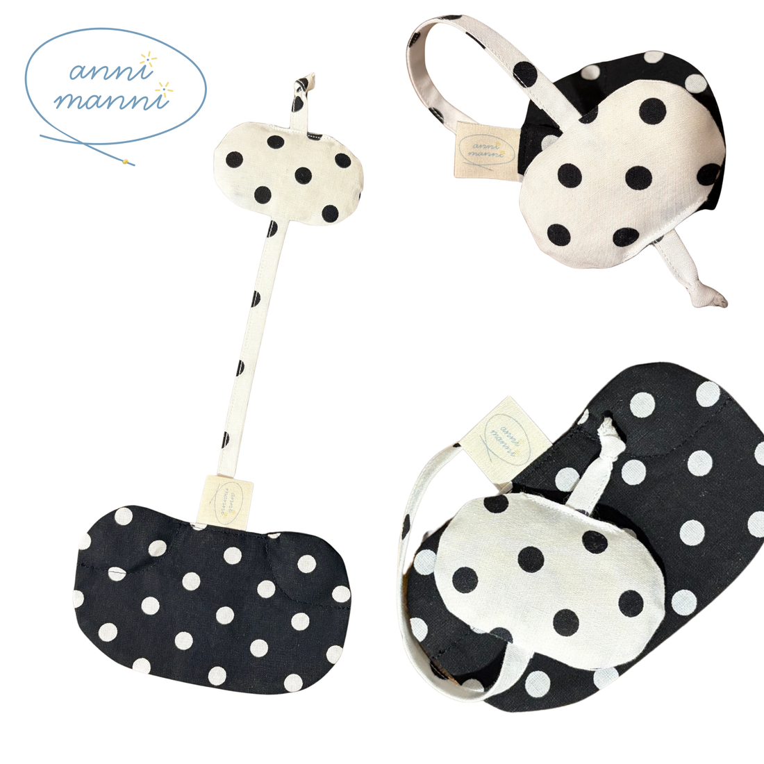 anni manni "World of Contrasts" - calming ribbon made of 100% cotton