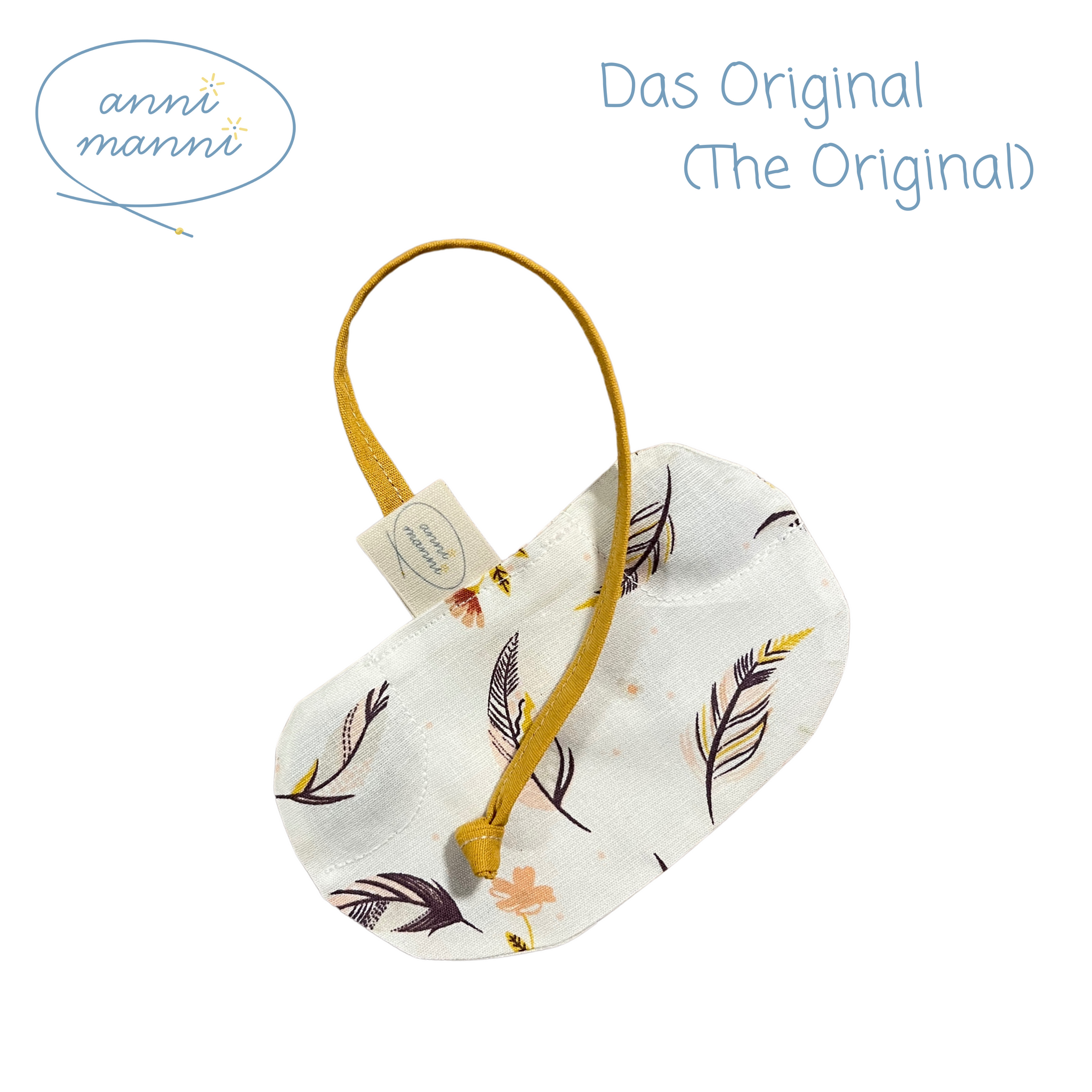 anni manni "Das Original" - Beruhigungsbändchen aus 100% Baumwolle